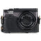 MegaGear Ever Ready Leather Camera Case for Panasonic LUMIX DC-ZS70 and DC-TZ90 (Black)