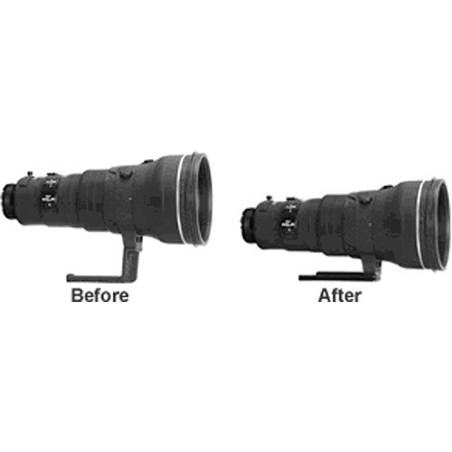 Wimberley Replacement Foot for Nikon 200-400 f/4 VR I & II, Nikon 300 f/2.8 VR & II, and Nikon 500 f/4 VR FL Lenses