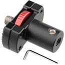 CAMVATE 15mm Micro Rod Mount with Knurled 1/4"-20 Locknut