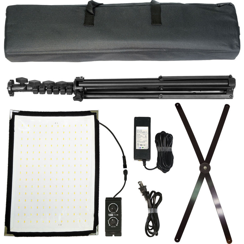 Vidpro FL-180 Flexible Vari-Color LED Light Panel Kit