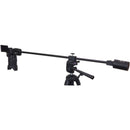 ALZO Horizontal Camera Mount PRO Arm with Counterweight and Tripod Clamp