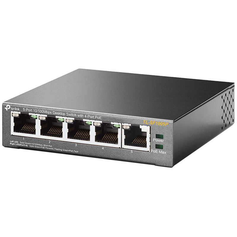 TP-Link TL-SF1005P 5-Port Fast Ethernet PoE Unmanaged Switch