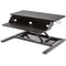 Luxor Two-Tier Pneumatic Standing Desk Converter (Black)