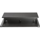 Luxor Two-Tier Pneumatic Standing Desk Converter (Black)