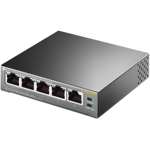 TP-Link TL-SG1005P 5-Port Gigabit PoE Unmanaged Switch