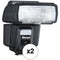 Nissin i60A Two Flash Kit for Canon Cameras