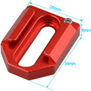CAMVATE C1621 Dual 1/4"-20 Mount to Shoe Adapter (Red)