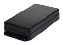 CAMDENBOSS BIM2030/IP-BLK IP65 Black ABS Enclosure with Flanged Lid - 162x82x31mm