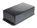 CAMDENBOSS BIM2006/IP-BLK IP65 Black ABS Enclosure with Flanged Lid - 210x112x61mm