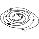 Century Wire and Cable 14 AWG Multi-Outlet Power Cable (32.5', Black)