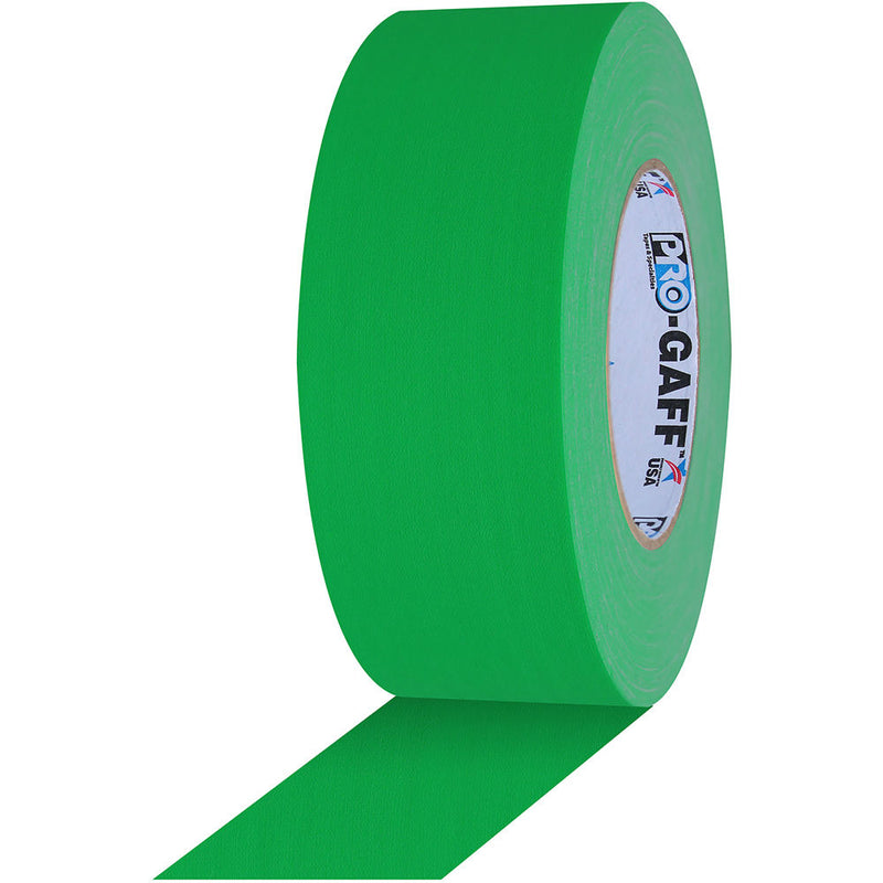 ProTapes Pro Gaff Adhesive Tape (3" x 50 yd, Chroma Key Green)