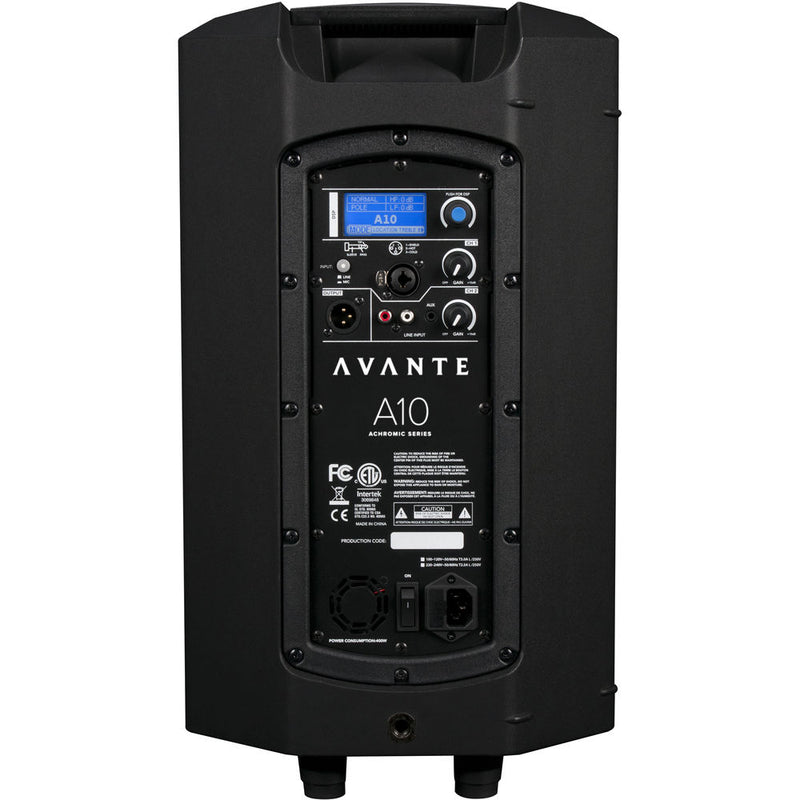 Avante Audio A10 Achromic Series 10" 2-Way Active Loudspeaker