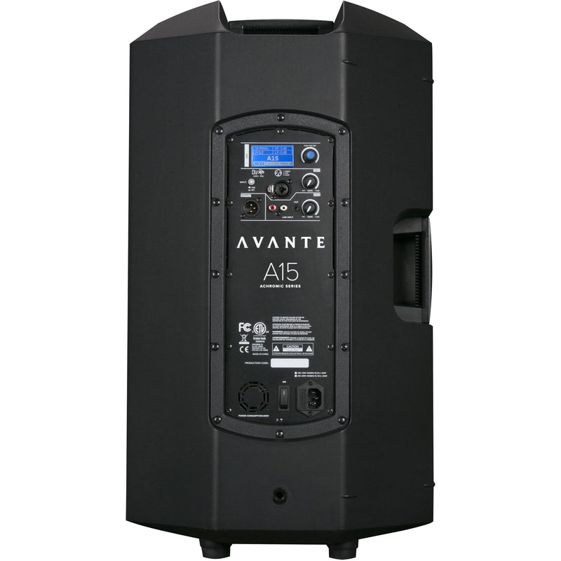 Avante Audio A15 Achromic Series 15" 2-Way Active Loudspeaker