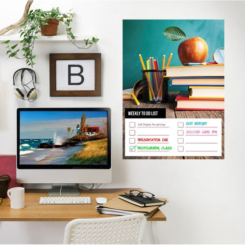 Drytac WipeErase Clear Gloss Dry-Erase Laminating Film (51" x 150' Roll, 3.0 mil)