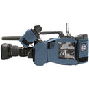 PortaBrace Camera Body Armor for Sony PXW-X400 (Blue)