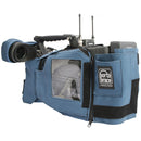 PortaBrace Camera Body Armor for Sony PXW-X400 (Blue)