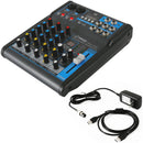 Pyle Pro PMXU43BT Compact 4-Channel, Bluetooth-Enabled Audio Mixer