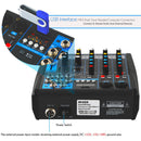 Pyle Pro PMXU43BT Compact 4-Channel, Bluetooth-Enabled Audio Mixer