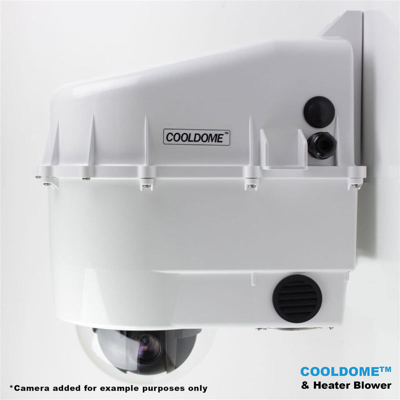 Dotworkz D3 COOLDOME Active Cooling Outdoor Enclosure with Heater Blower & Tinted Lens