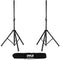 Pyle Pro Height-Adjustable Tripod Speaker Stands Kit (Pair) and Travel Bag