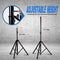 Pyle Pro Height-Adjustable Tripod Speaker Stands Kit (Pair) and Travel Bag