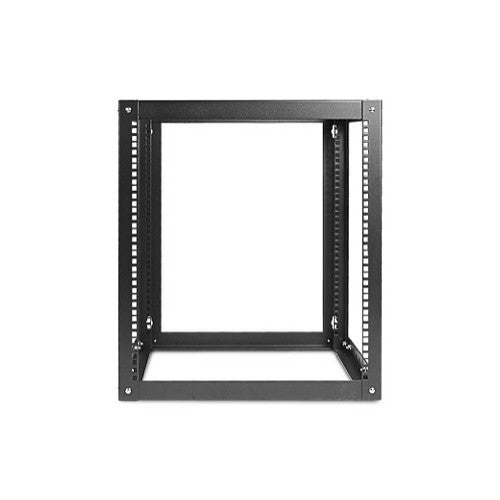 iStarUSA WOM-1280 Adjustable, Wall-Mount Server Cabinet (12 RU, Black)