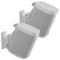 SANUS WSWM22 Wireless Speaker Wall Mounts for the Sonos One, PLAY:1, & PLAY:3 (White, Pair)