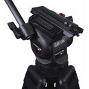 Cartoni Focus 8 Fluid Head & Two-Stage Tripod SDS System (Aluminum)