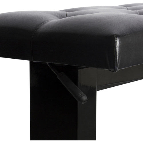 On-Stage KB9503B Piano Bench with Adjustable Height (Black)