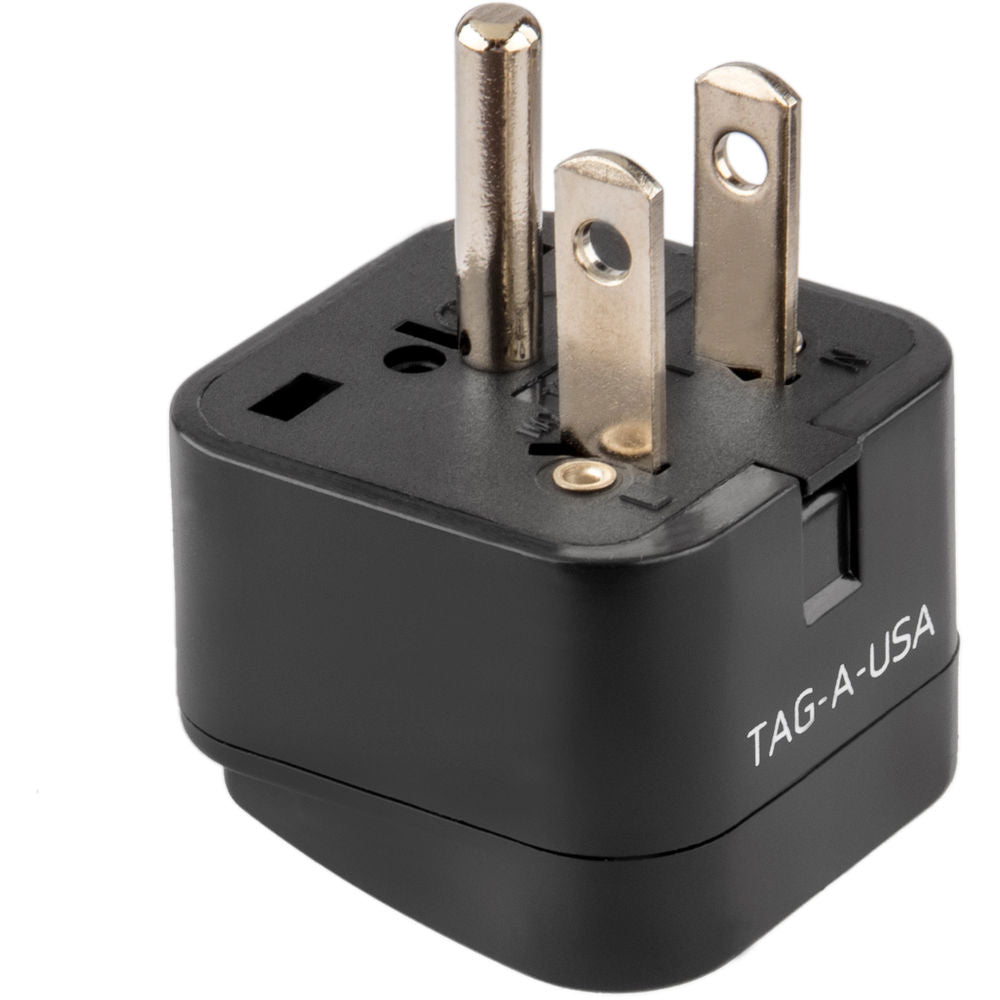 Adapter Three Watson Adapter Plug - 3-Prong Australia/Argentina (Type I) to 3-Prong ...