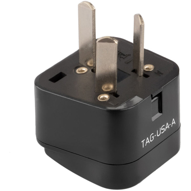 Watson Adapter Plug - 3-Prong USA to 3-Prong Australia/Argentina (Type I)