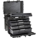 Explorer Cases 5140BKT03 Waterproof 6-Drawer Trolley Tool Case