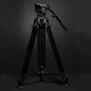 E-Image EG08A2 2-Stage Aluminum Tripod System with GH08 Fluid Head