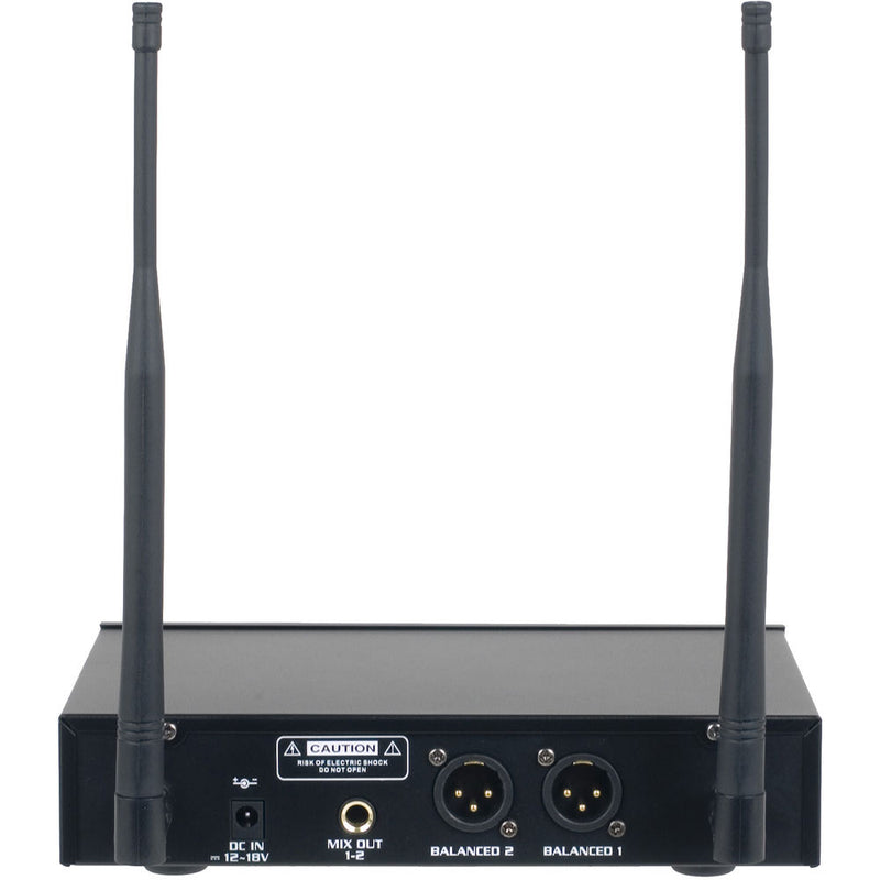 VocoPro Digital-32- Ultra Dual-Channel Digital Wireless Handheld/Headset/Instrument System