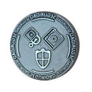 Entrust Tactile Impression Die (0.9", Seguridad Spanish Design)
