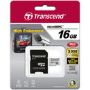 Transcend 16GB High Endurance microSDHC Memory Card