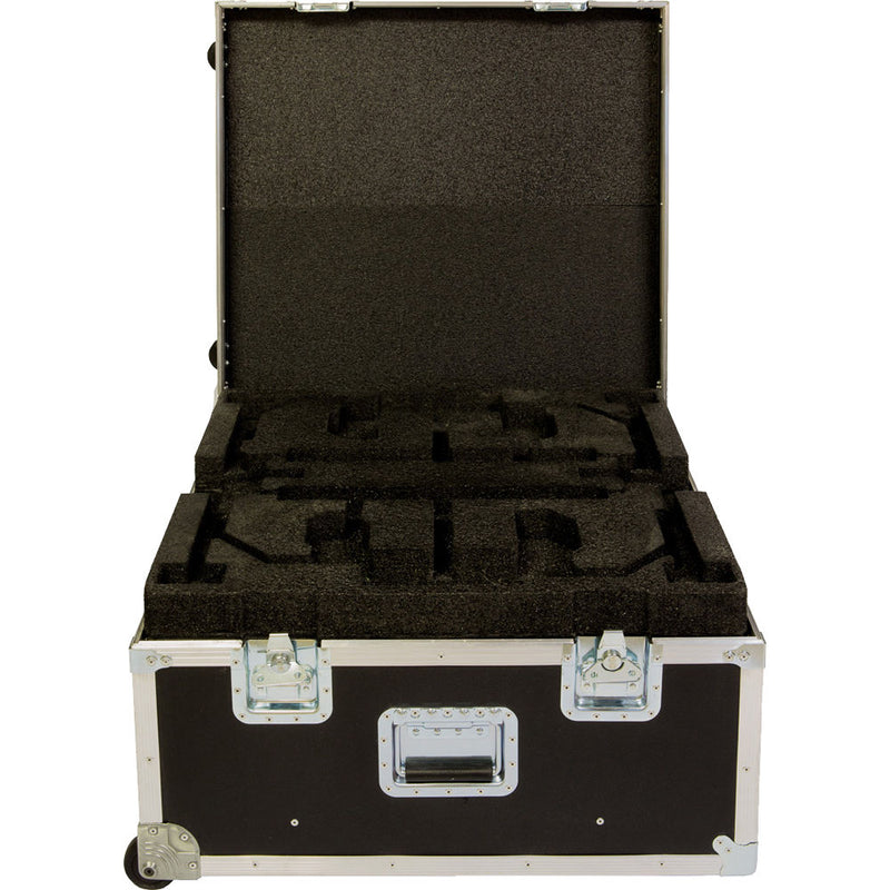 Klover Flight Case With Handle/Wheels For 2 MiK26
