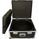 Klover Flight Case With Handle/Wheels For 2 MiK26