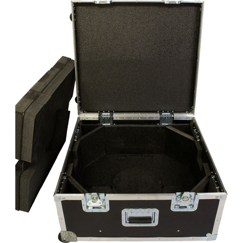 Klover Flight Case With Handle/Wheels For 2 MiK26