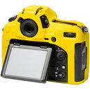easyCover Silicone Protection Cover for Nikon D850 (Yellow)