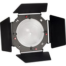 Smith-Victor 4-Leaf Barndoors with Fresnel Lens for CooLED 100 and 200 Lights