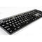 LogicKeyboard Large Print ALBA Mac Pro American English Keyboard (White on Black)