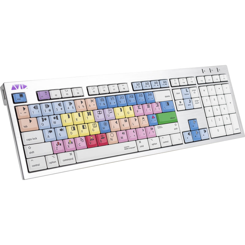 LogicKeyboard ALBA Mac Avid Media Composer Keyboard (American English)