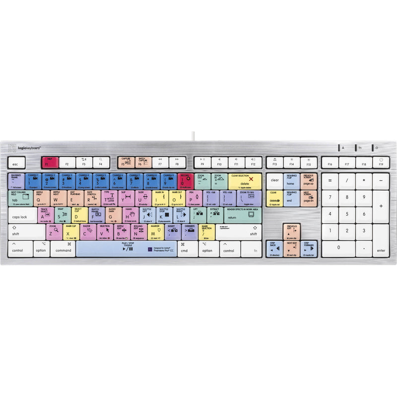 LogicKeyboard ALBA Mac Adobe Premiere Pro CC Keyboard (American English)