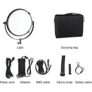 CAME-TV L2500S High CRI Bi-Color SMD LED Round Panel 2-Light Kit