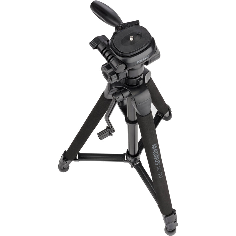 Magnus DLX-357 3-Section Photo/Video Tripod with Pan Head