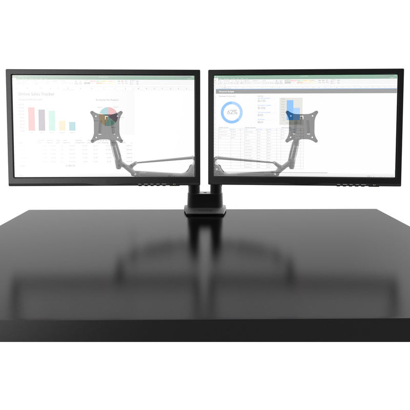 Kanto Living DMS2000 Dual Arm Desktop Monitor Mount (Black)