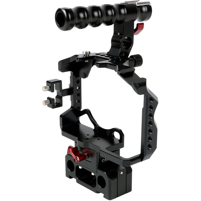 CAME-TV Camera Cage Rig with 15mm Rod System for Sony Alpha a7R III