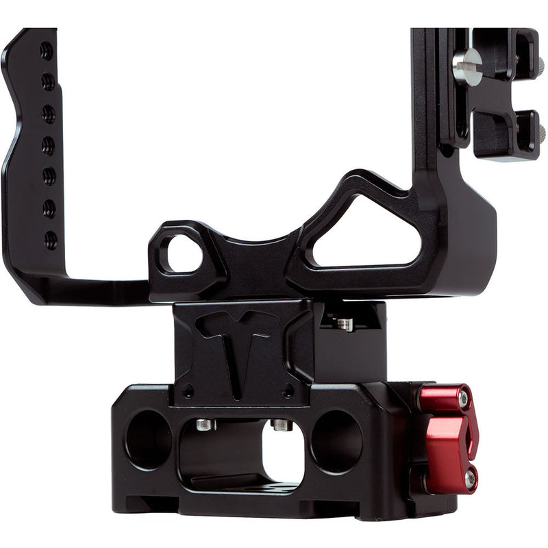 CAME-TV Camera Cage Rig with 15mm Rod System for Sony Alpha a7R III