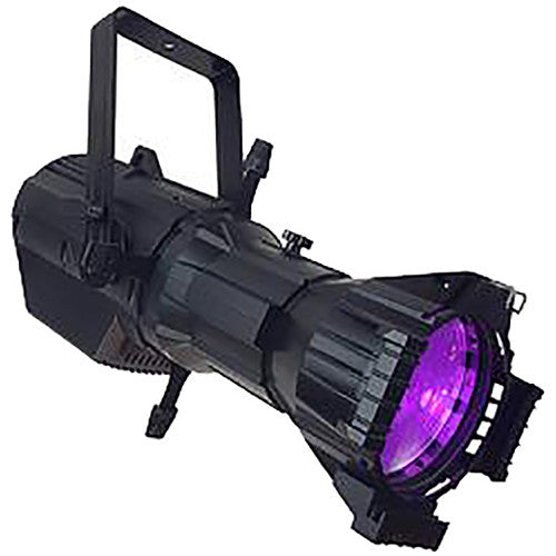 Blizzard Lighting 180W RGBW 4-In-1 Cob LED Profile Spot With 6/9-Channel DMX, And 4 Dimming Curves
